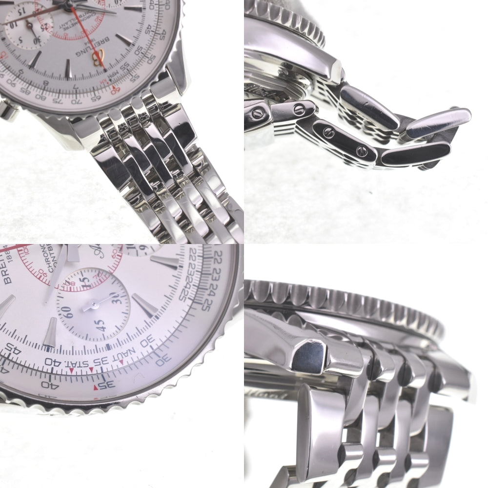 with paper BREITLING Navitimer Montbrillant AB0131 Chronograph Date Limited to 2000 pieces worldwide Silver Dial Automatic Men's
 Watch C#141788