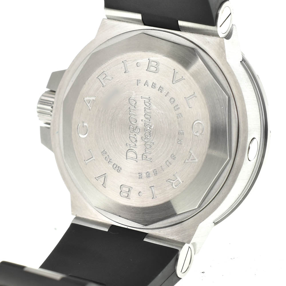 BVLGARI Diagono Professional Scuba 2000m SD42S black Dial Automatic Men's
 Watch C#141795