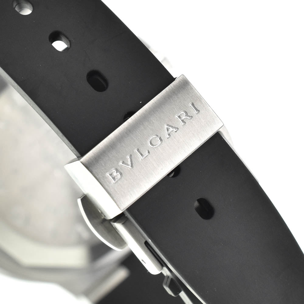 BVLGARI Diagono Professional Scuba 2000m SD42S black Dial Automatic Men's
 Watch C#141795