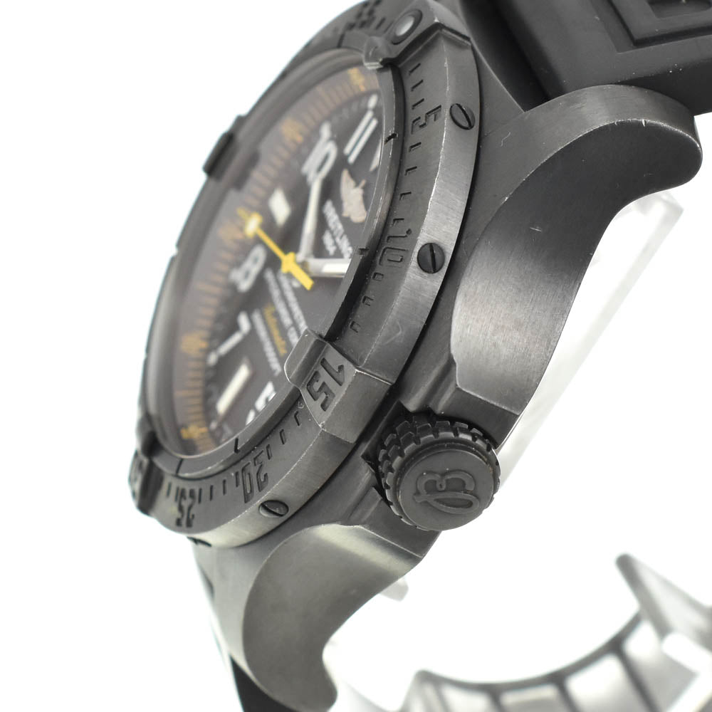 BREITLING Avenger Seawolf M17330 Black Steel Limited to 1000 pieces black Dial Automatic Men's
 Watch I#141798