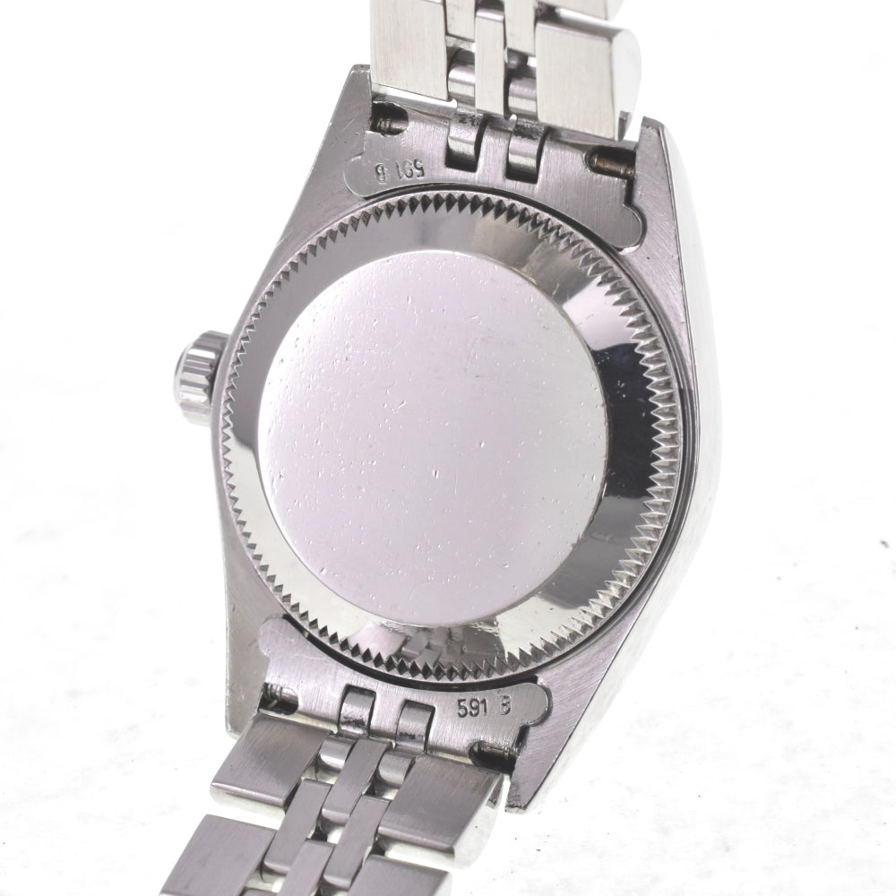 ROLEX Oyster perpetual 76094 WG Bezel white Dial Automatic Ladies
 Watch G#141808