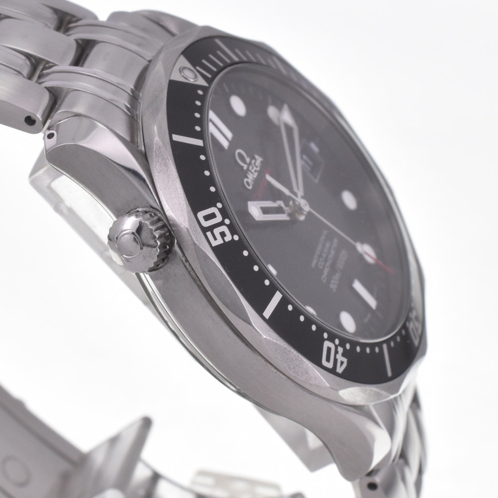 with paper OMEGA Seamaster Coaxial 212.30.41.20.01.002 black Dial Automatic Men's
 Watch C#141810