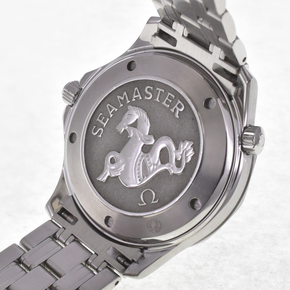 with paper OMEGA Seamaster Coaxial 212.30.41.20.01.002 black Dial Automatic Men's
 Watch C#141810