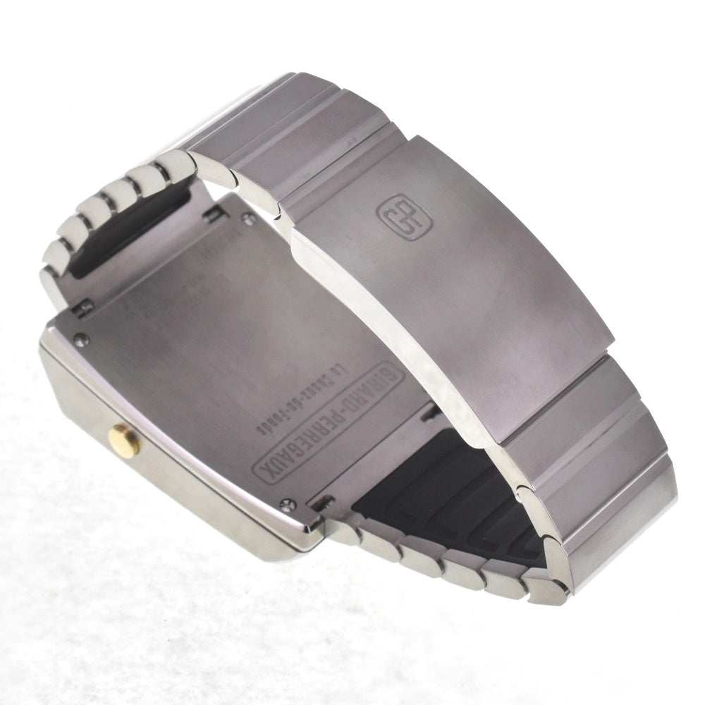 GIRARD-PERREGAUX Newsboy 2.0 39800-21-3199-6CM Titanium, limited to 820 pieces worldwide Red Dial Quartz Men's
 Watch G#141811