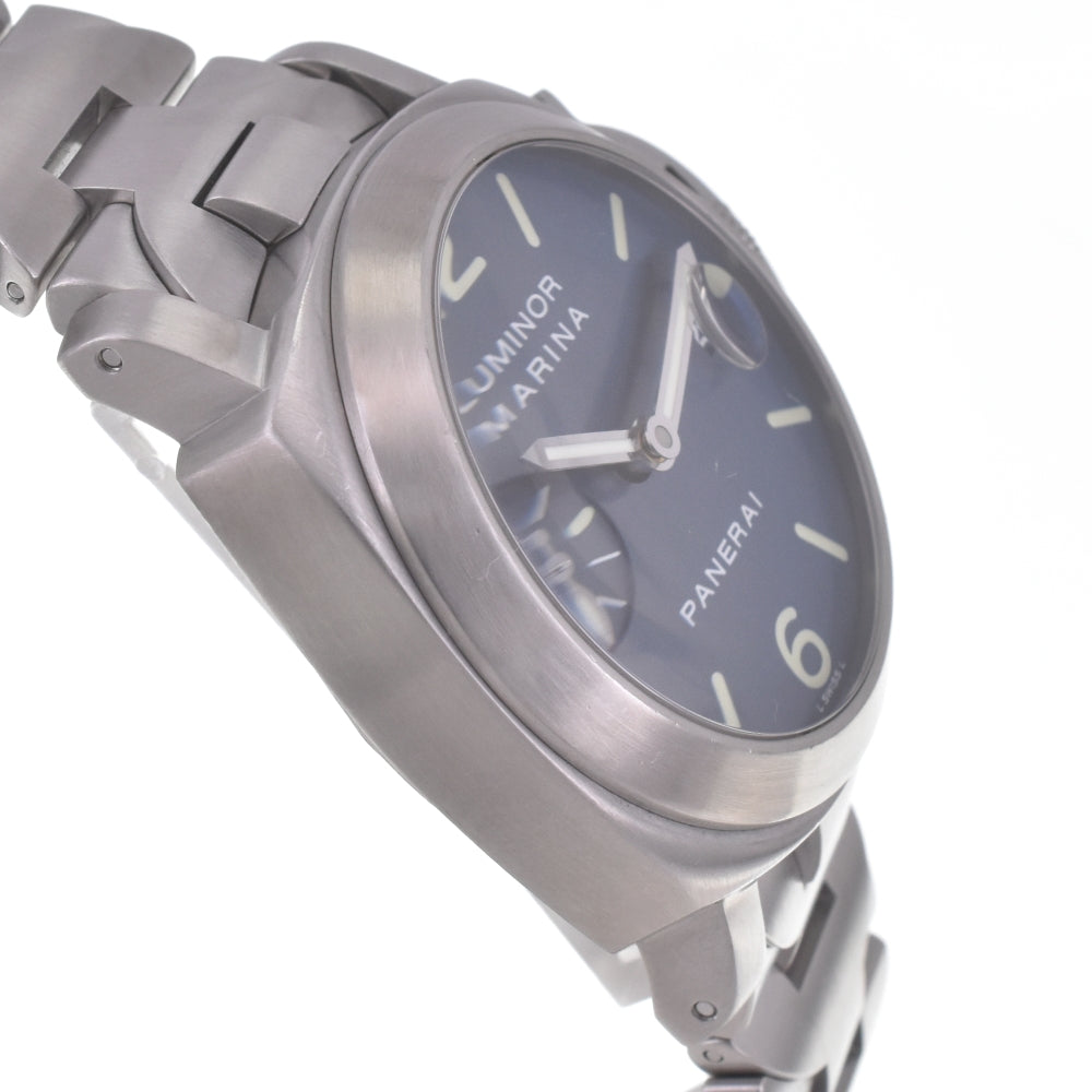 PANERAI Luminor Marina PAM00069 Date blue Dial Automatic Men's
 Watch C#141813