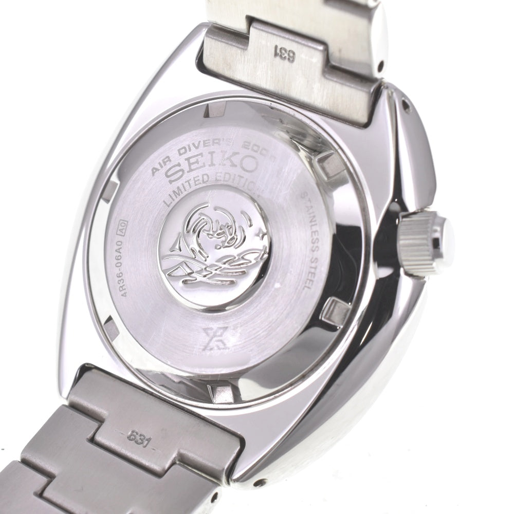 with paper SEIKO Prospex Divers SRB11K1 Blue lagoon blue Dial Automatic Men's
 Watch C#141815