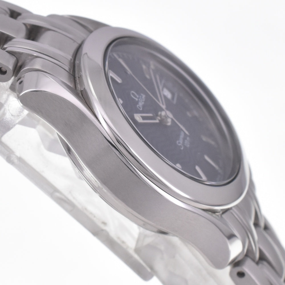 with paper OMEGA Seamaster 120M 2581.81 Date blue Dial Quartz Ladies
 Watch C#141817