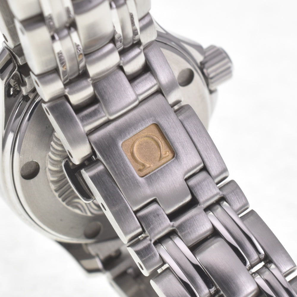 with paper OMEGA Seamaster 120M 2581.81 Date blue Dial Quartz Ladies
 Watch C#141817