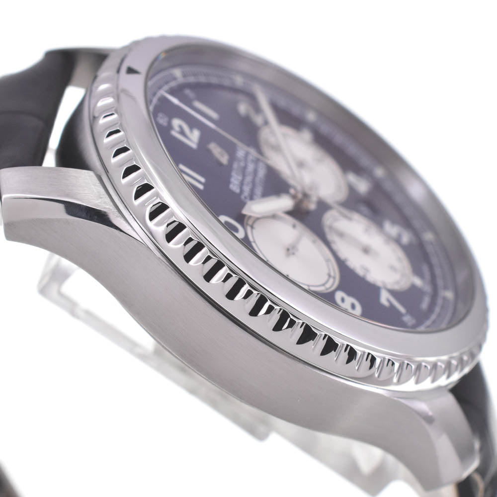 with paper BREITLING Navi timer AB0117 Chronograph blue Dial Automatic Men's
 Watch C#141830