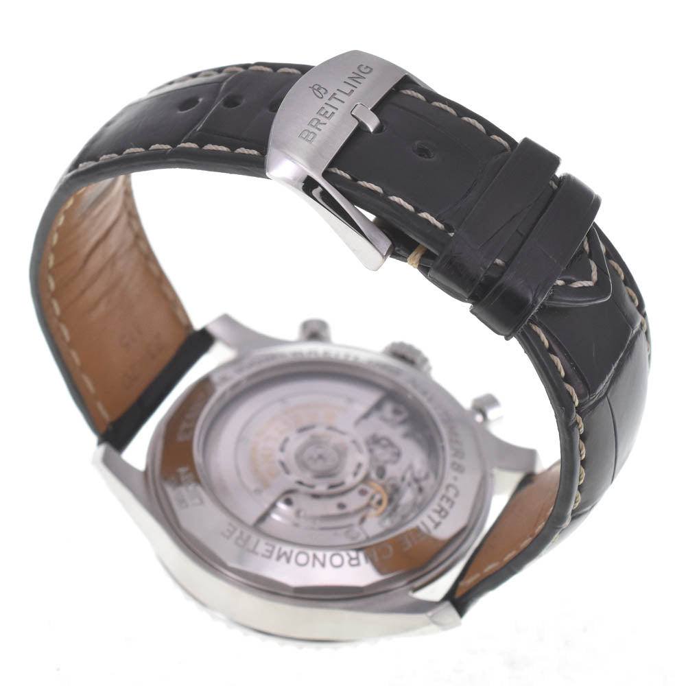 with paper BREITLING Navi timer AB0117 Chronograph blue Dial Automatic Men's
 Watch C#141830