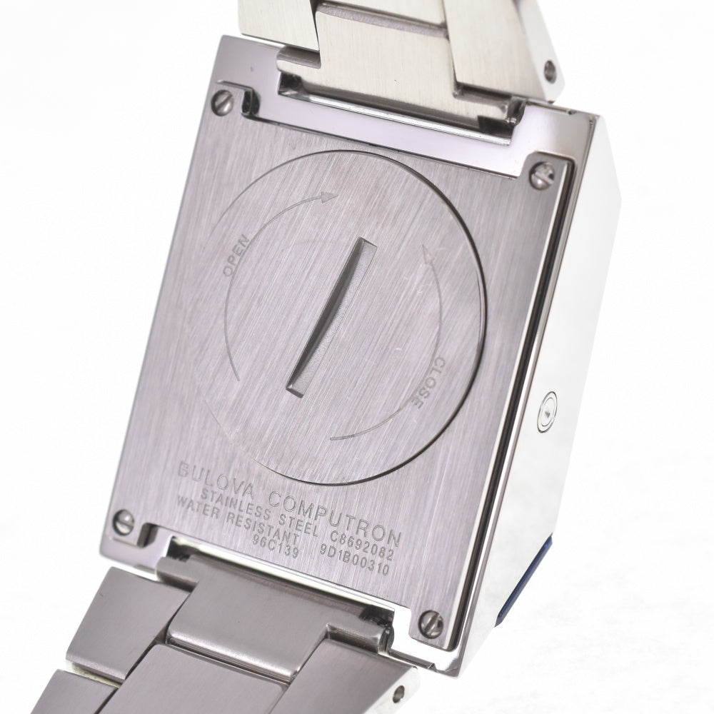 BULOVA Computron 96C139 Archives Series blue Dial Quartz Men's
 Watch C#141845