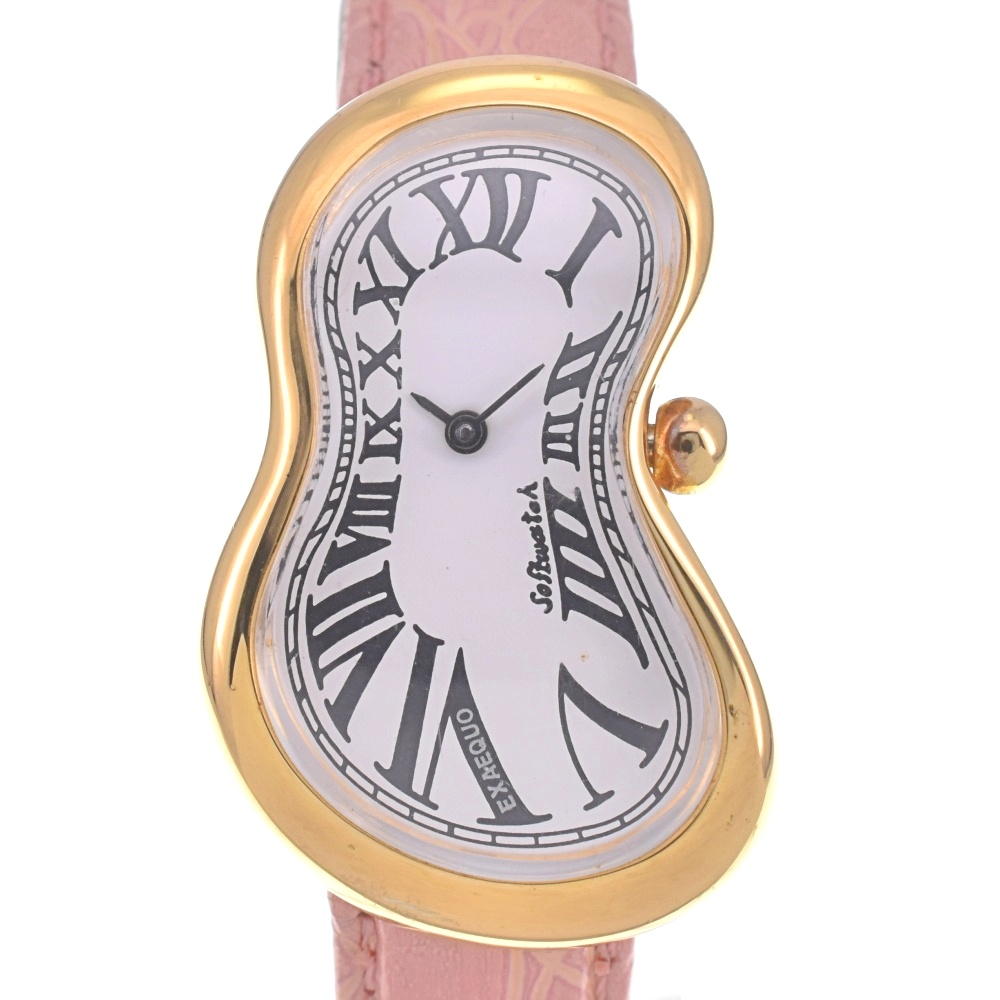 Salvador Dali soft watch 92010 white Dial Quartz Ladies
 Watch C#141858
