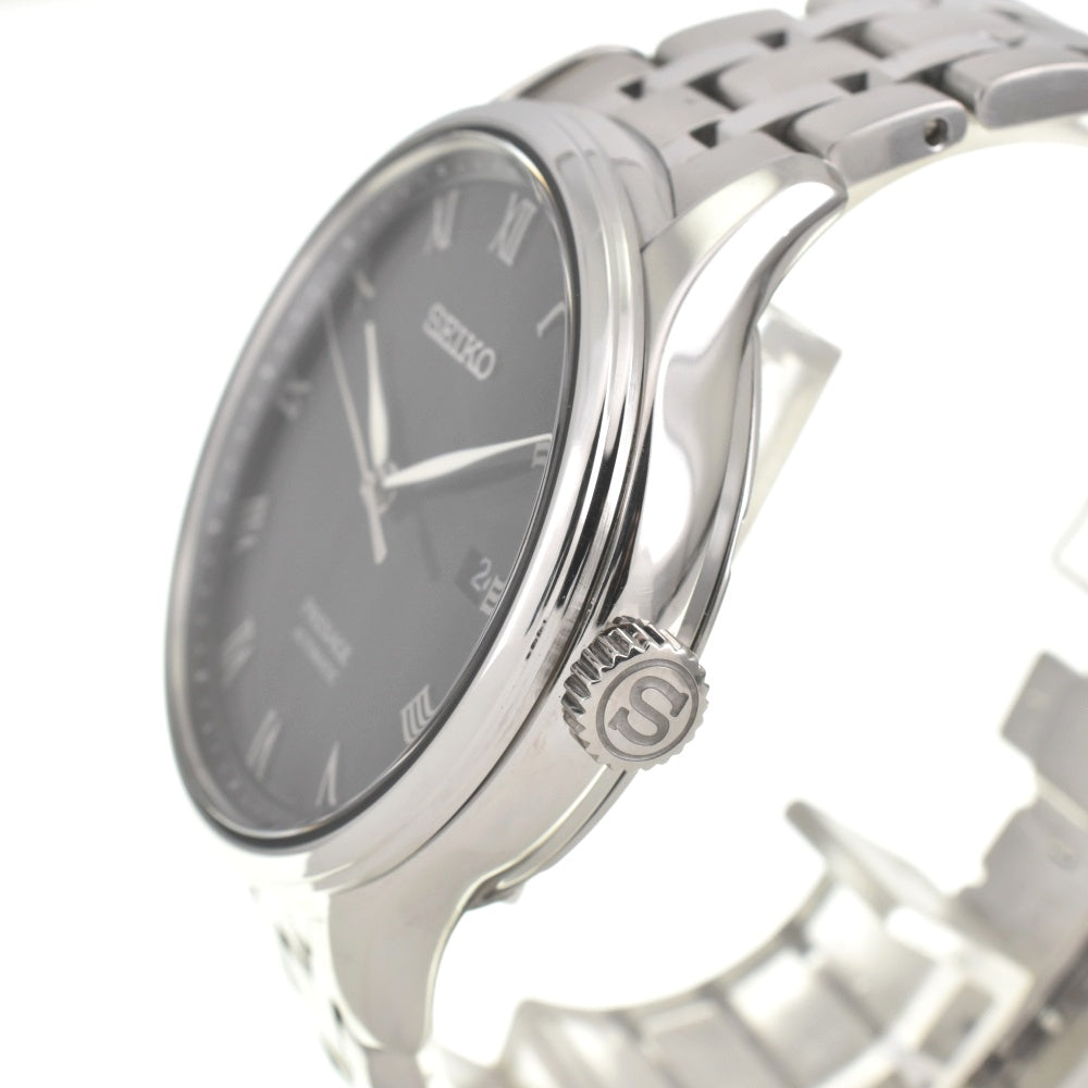 SEIKO Pureza 4R35-02S0 Date black Dial Automatic Men's
 Watch E#141861