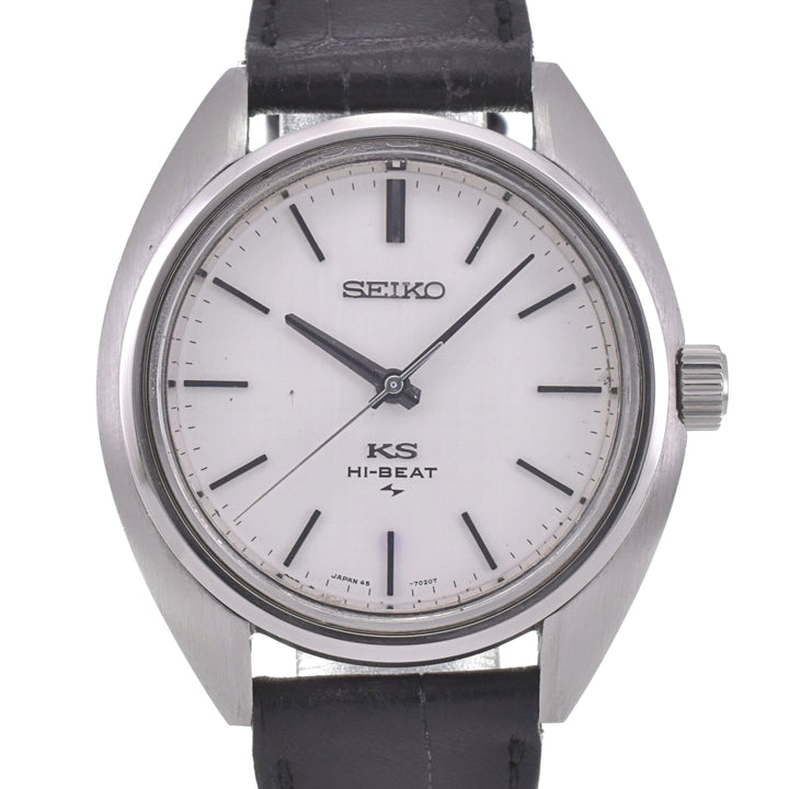 SEIKO King Seiko 45-7010 vintage HI-BEAT Cal.4500A Silver Dial Hand Winding Men's
 Watch D#141862