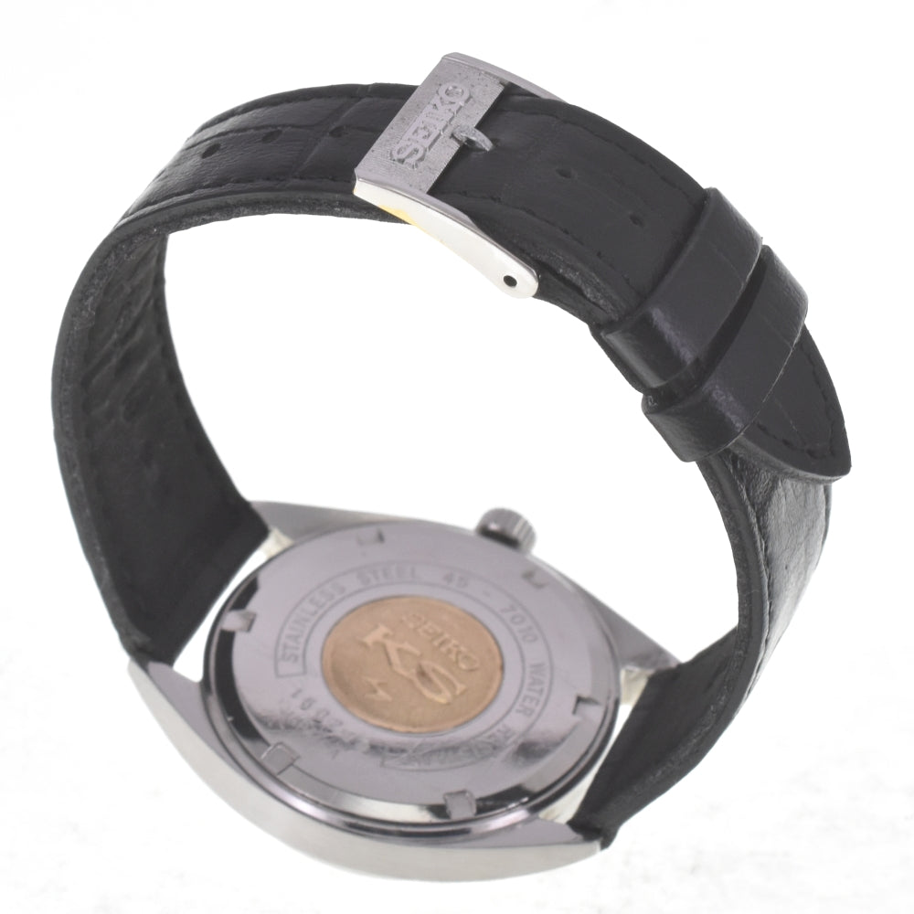 SEIKO King Seiko 45-7010 vintage HI-BEAT Cal.4500A Silver Dial Hand Winding Men's
 Watch D#141862