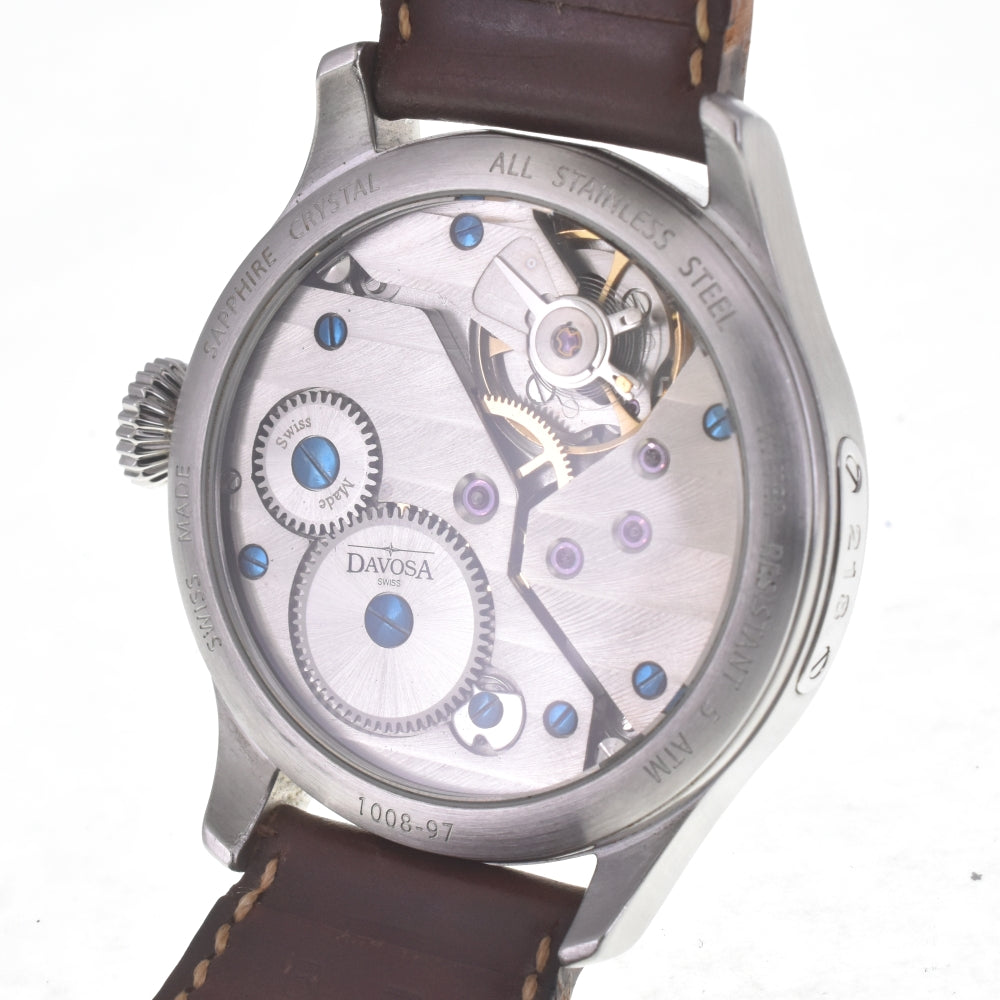 DAVOSA Pontus All Stars 1008-97 World limited 300 black Dial Hand Winding Men's
 Watch D#141868