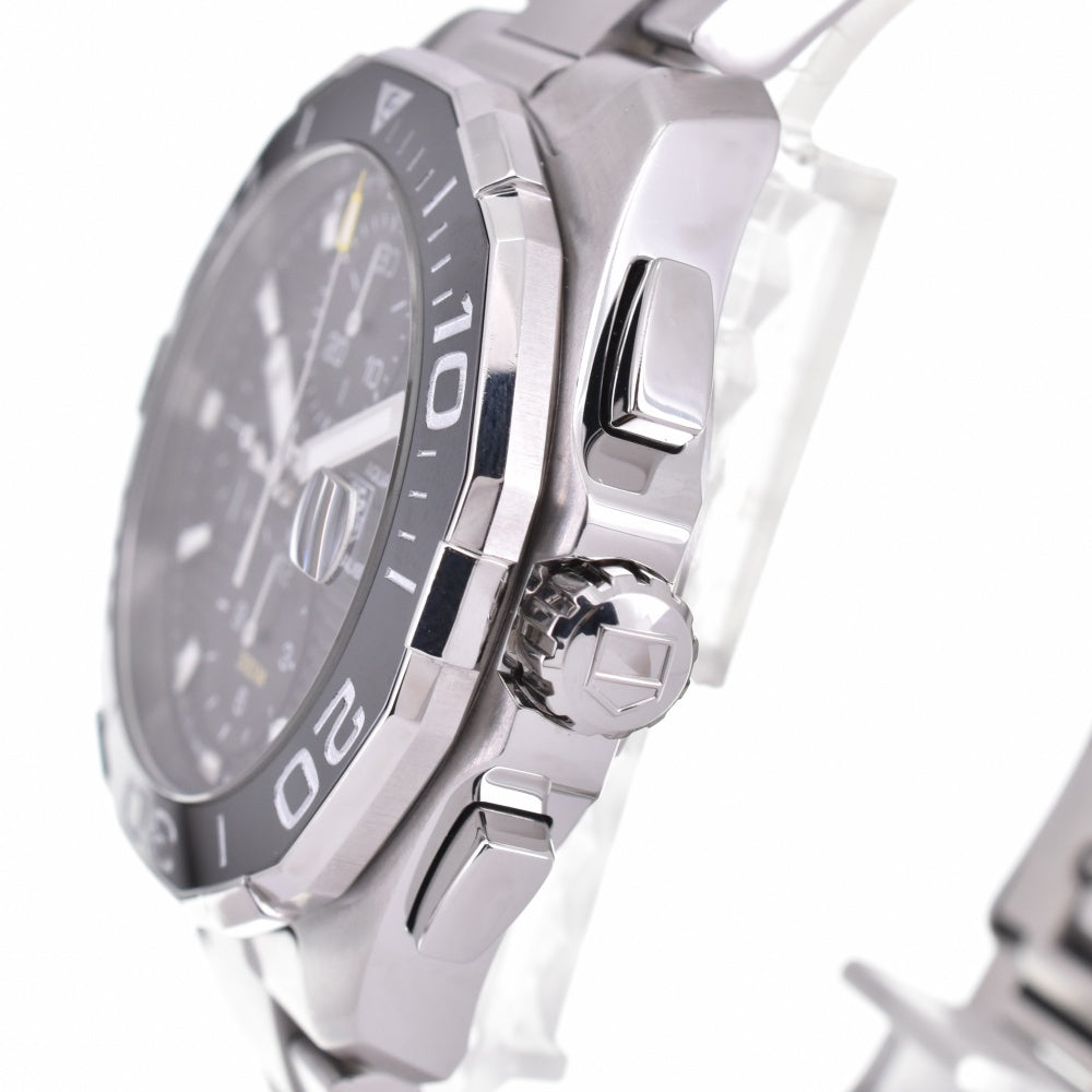 with paper TAG HEUER Aquaracer caliber 16 CAY211A.BA0927 Chronograph black Dial Automatic Men's
 Watch O#141872