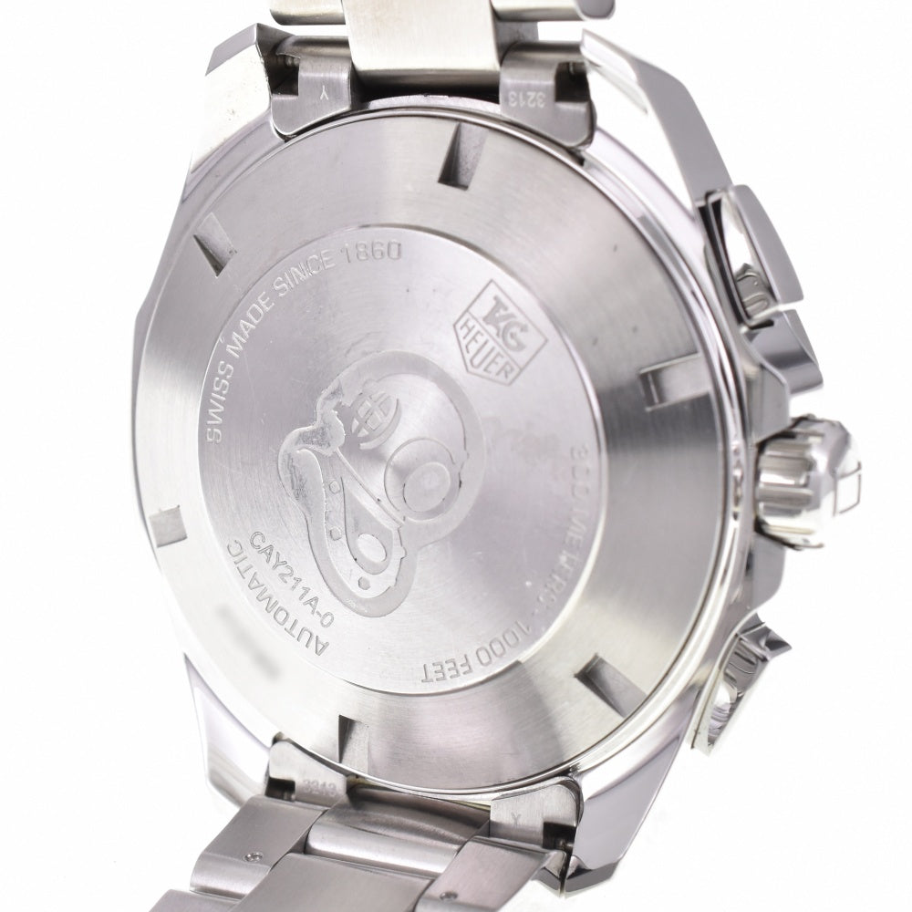 with paper TAG HEUER Aquaracer caliber 16 CAY211A.BA0927 Chronograph black Dial Automatic Men's
 Watch O#141872