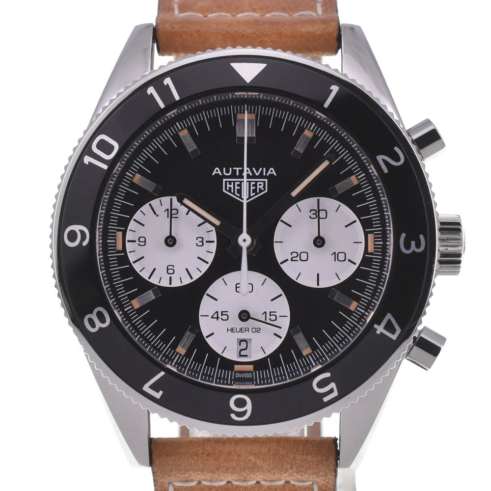 with paper TAG HEUER Otavia Heritage CBE2110.BA0687 Caliber Heuer 02 black Dial Automatic Men's
 Watch C#141885