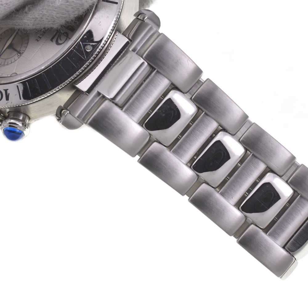 CARTIER Pasha W31030H3 Chronograph Date Silver Dial Automatic Men's
 Watch C#141886