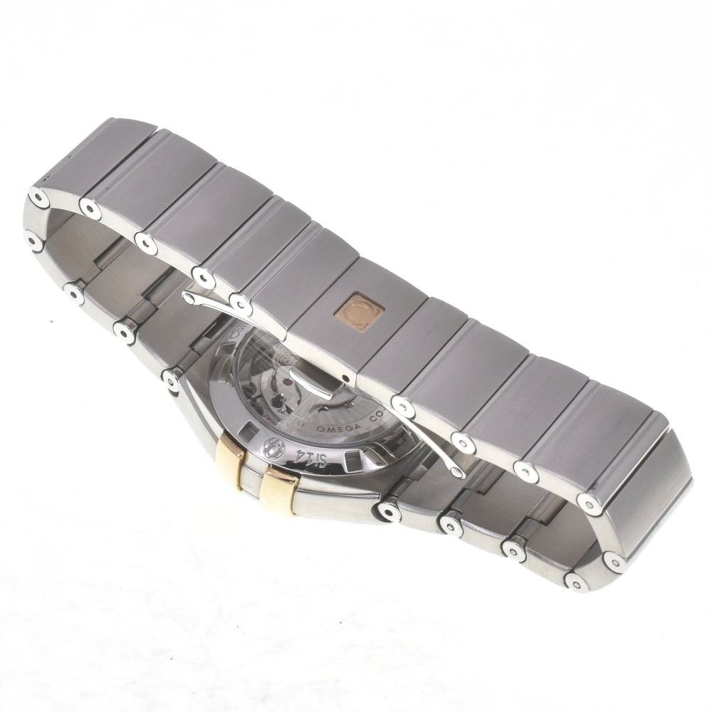 OMEGA Constellation 123.20.27.20.57.003 Stainless Steel/K18YG 11P Diamond Yellow shell Dial Automatic Ladies
 Watch C#141899