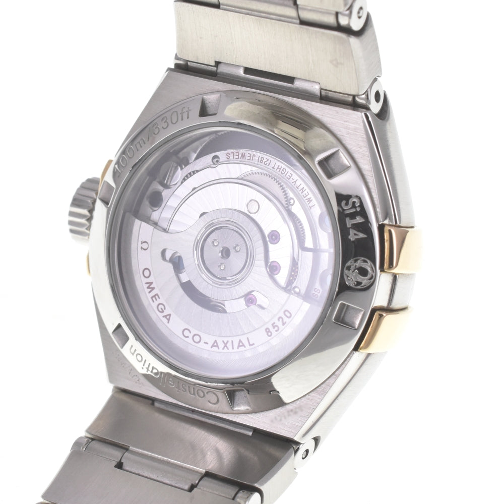 OMEGA Constellation 123.20.27.20.57.003 Stainless Steel/K18YG 11P Diamond Yellow shell Dial Automatic Ladies
 Watch C#141899