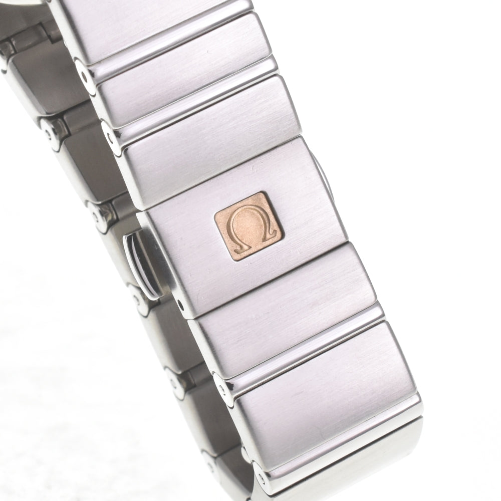 OMEGA Constellation 123.20.27.20.57.003 Stainless Steel/K18YG 11P Diamond Yellow shell Dial Automatic Ladies
 Watch C#141899