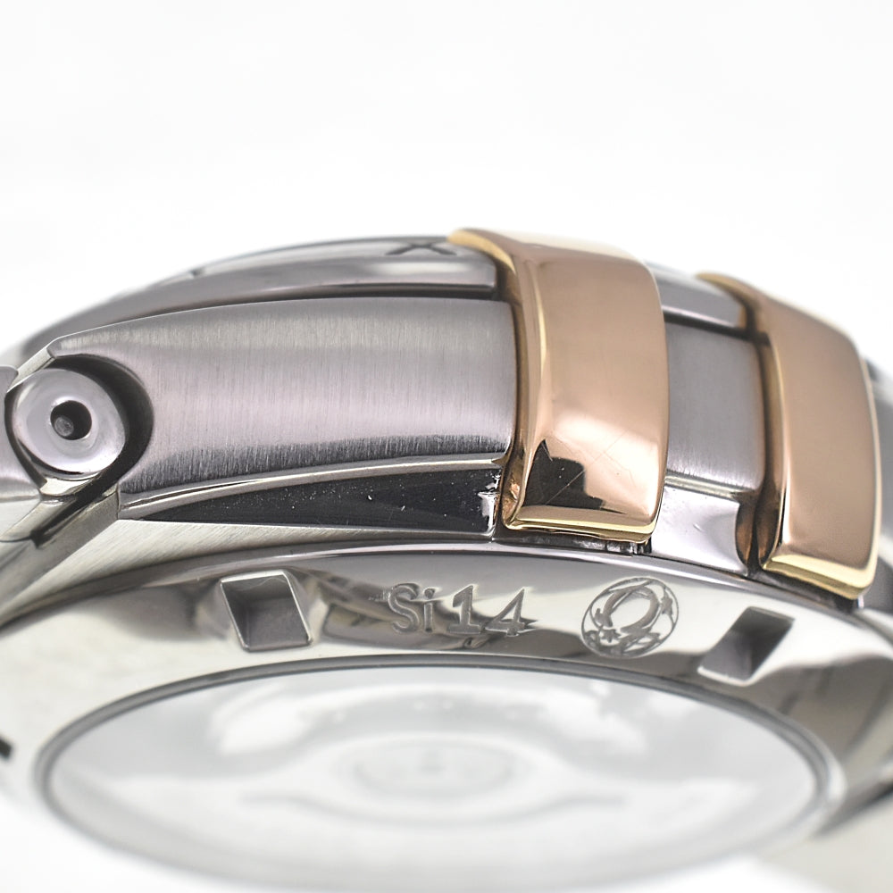 OMEGA Constellation 123.20.27.20.57.003 Stainless Steel/K18YG 11P Diamond Yellow shell Dial Automatic Ladies
 Watch C#141899