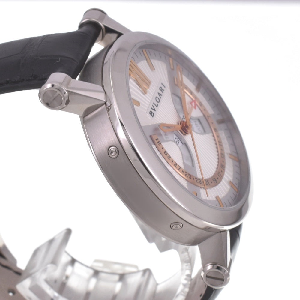 with paper BVLGARI Sotirio Bvlgari Annual Calendar SBW42WGLAC K18WG Limited edition of 125 pieces Silver / Rose Gold Dial Automatic Men's
 Watch C#141902