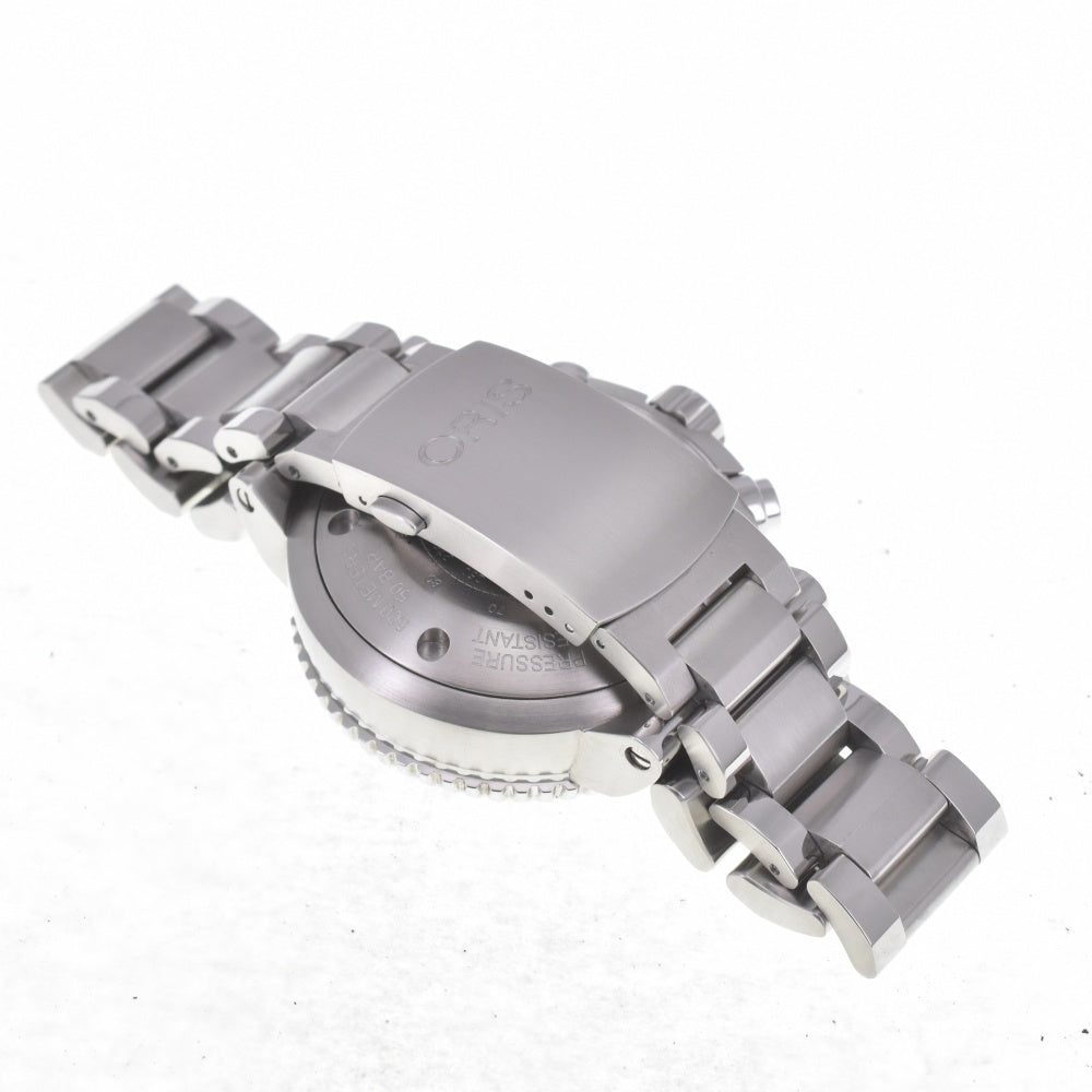 with paper ORIS Aquis chronograph 01 774 7655 4154-07 8 26 01PEB black Dial Automatic Men's
 Watch C#141904