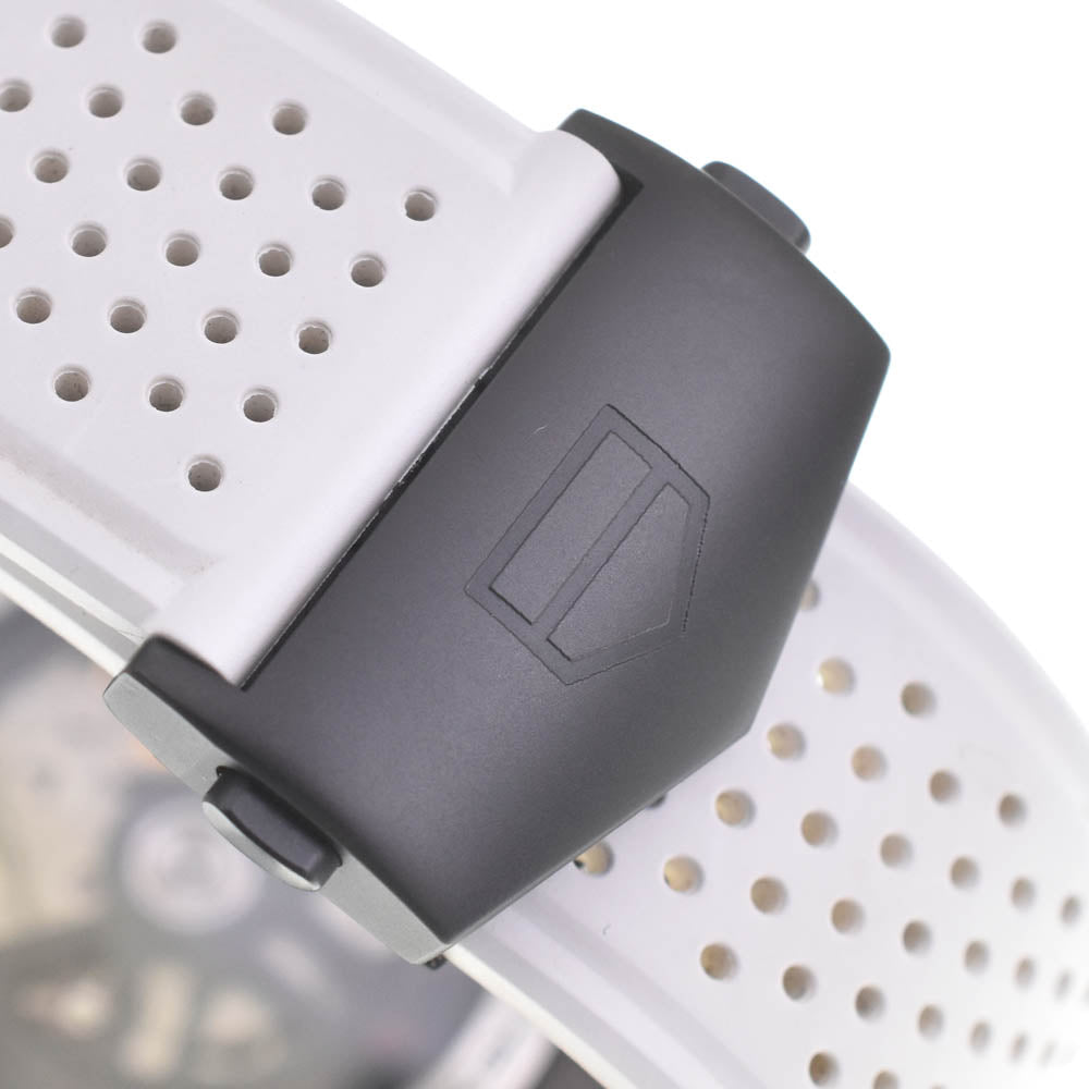 with paper TAG HEUER Carrera Caliber Heuer 01 CAR2A1T-0 Chronograph Black/Silver (skeleton) Dial Automatic Men's
 Watch B#141907