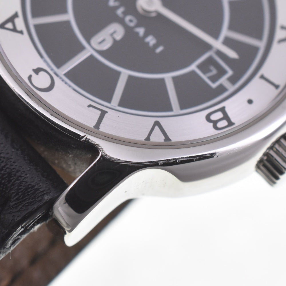 BVLGARI Solo tempo ST29S Date black Dial Quartz Ladies
 Watch C#141909