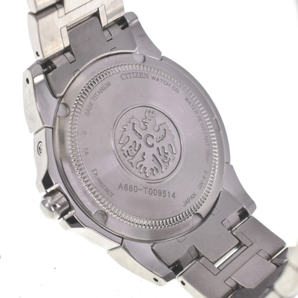 CITIZEN The citizen A660-T009514 Chronomast Date Silver Dial Quartz Men's
 Watch B#141916