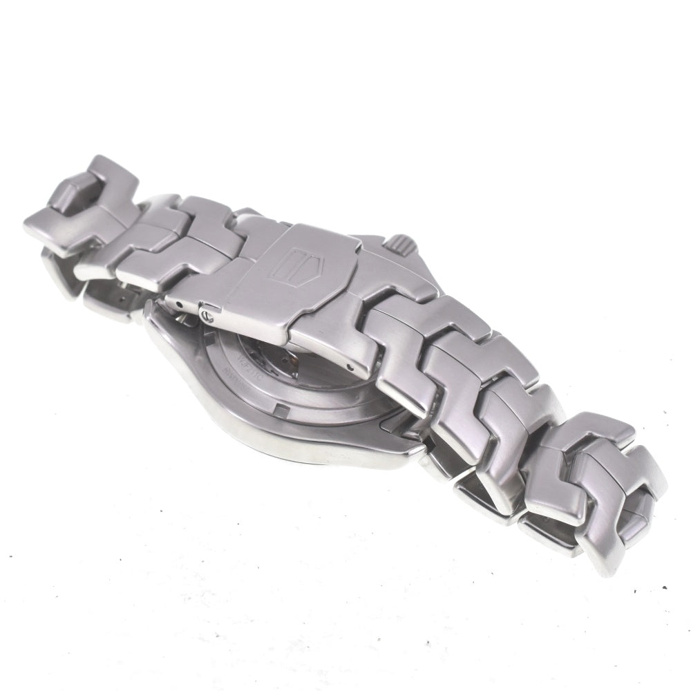 with paper TAG HEUER Link Caliber 6 WJF211C.BA0570 Small second date Brown Dial Automatic Men's
 Watch C#141935