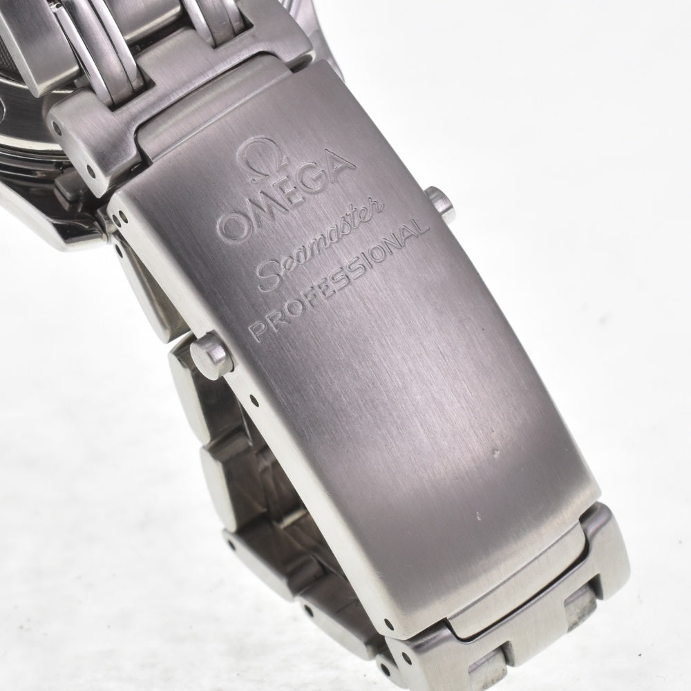 with paper OMEGA Seamaster 300M Co-Axial Chronometer 2222.80 blue Dial Automatic Boy's
 Watch H#141974