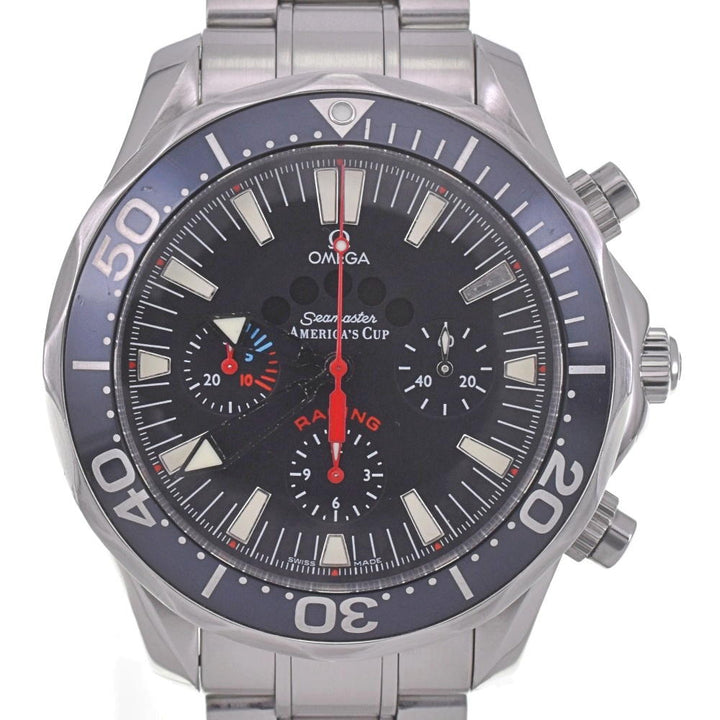 OMEGA Seamaster America's Cup Racing Chronograph 2569.50 black Dial Automatic Men's
 Watch D#141978