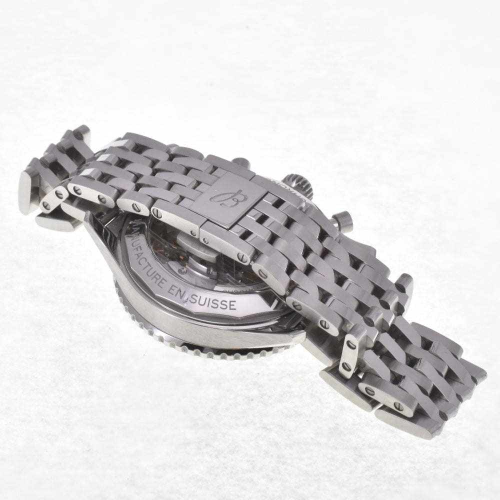 with paper BREITLING Navitimer 01 AB0138 Chronograph 43 Date Silver / Black Dial Automatic Men's
 Watch C#141981