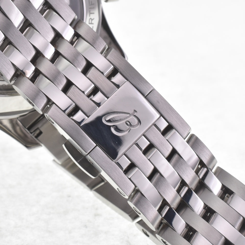 with paper BREITLING Navitimer 01 AB0138 Chronograph 43 Date Silver / Black Dial Automatic Men's
 Watch C#141981