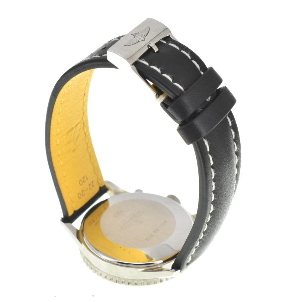 BREITLING Navi timer 7808 Chronograph Date Valjoux 7740 Black / Silver Dial Automatic Men's
 Watch B#141998