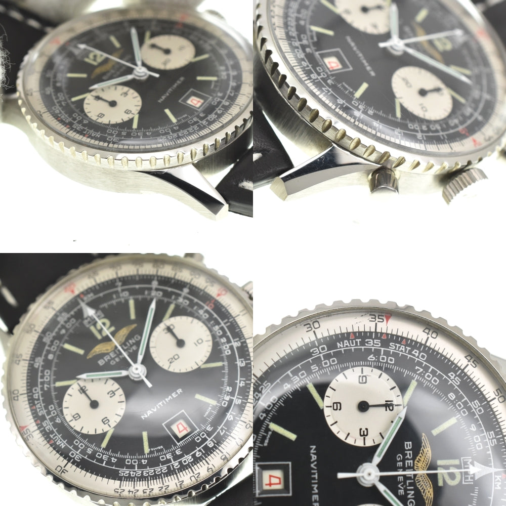 BREITLING Navi timer 7808 Chronograph Date Valjoux 7740 Black / Silver Dial Automatic Men's
 Watch B#141998