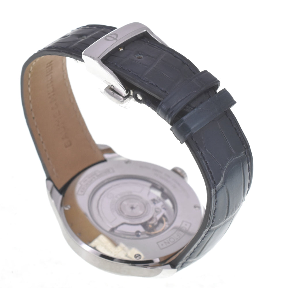 with paper Baume & Mercier Clifton MOA10449 Retrograde white Dial Automatic Men's
 Watch A#142002
