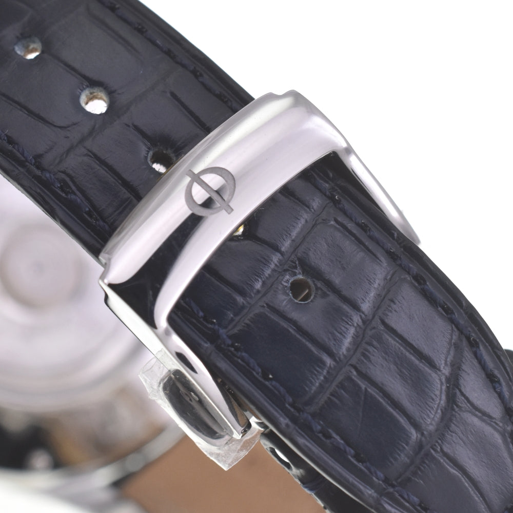 with paper Baume & Mercier Clifton MOA10449 Retrograde white Dial Automatic Men's
 Watch A#142002