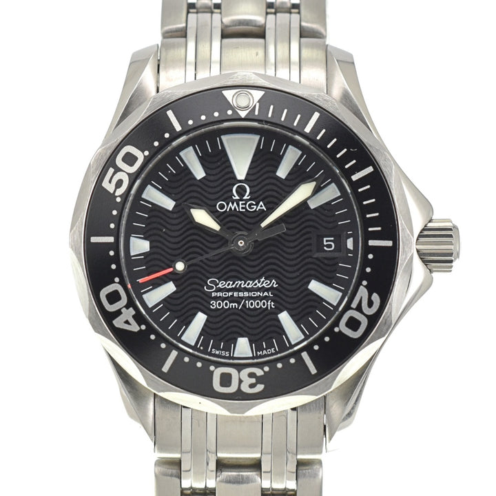 OMEGA Seamaster 2282.50 Date black Dial Quartz Ladies
 Watch B#142009