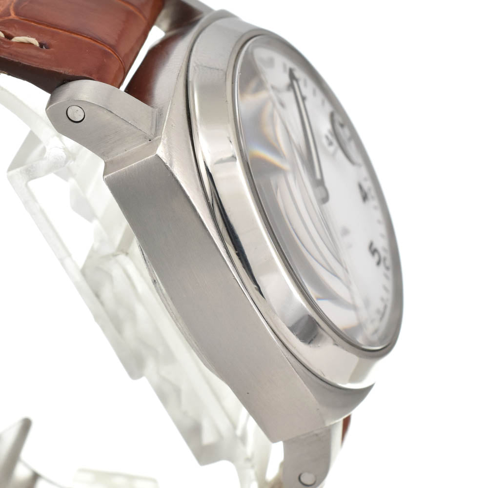 with paper PANERAI Luminor Marina PAM00049 Small second date white Dial Automatic Men's
 Watch E#142014