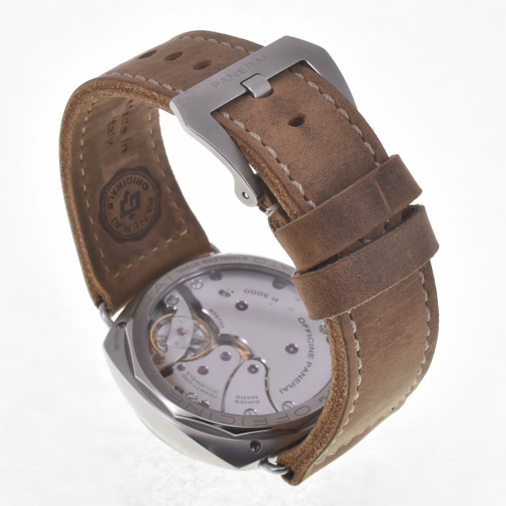 with paper PANERAI Radiomir California PAM00931 Brown gradation Dial Hand Winding Men's
 Watch C#142020