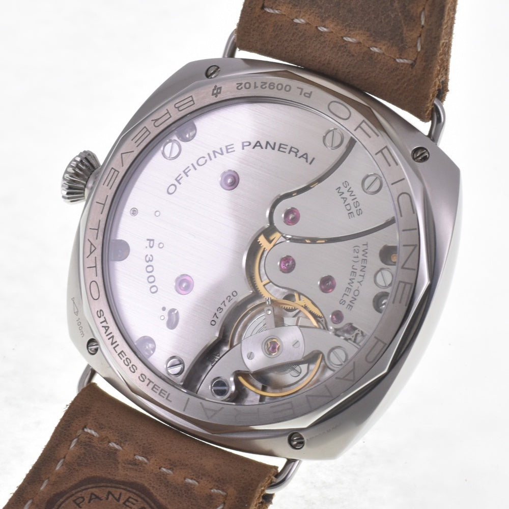 with paper PANERAI Radiomir California PAM00931 Brown gradation Dial Hand Winding Men's
 Watch C#142020