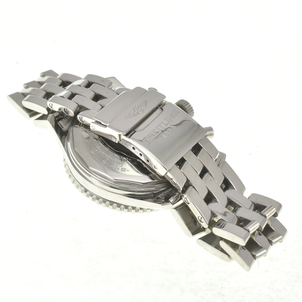 BREITLING Old Navi Timer A13022 Chronograph Tropical Dial Navy Dial Automatic Men's
 Watch E#142030