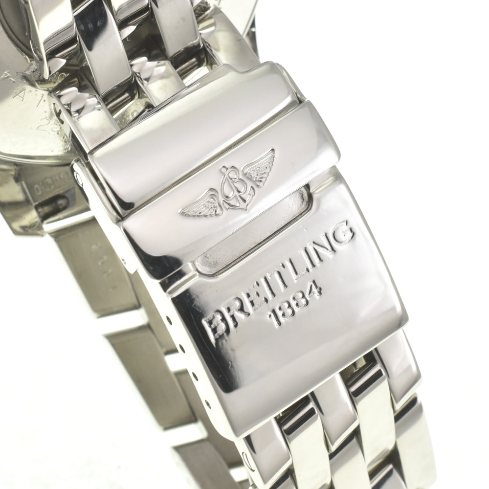 BREITLING Old Navi Timer A13022 Chronograph Tropical Dial Navy Dial Automatic Men's
 Watch E#142030