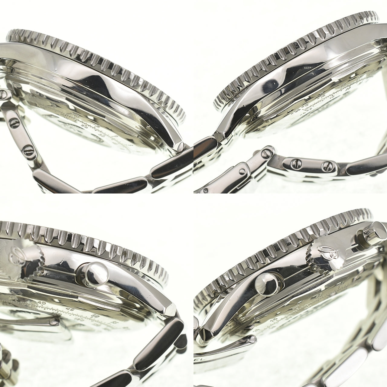 BREITLING Old Navi Timer A13022 Chronograph Tropical Dial Navy Dial Automatic Men's
 Watch E#142030