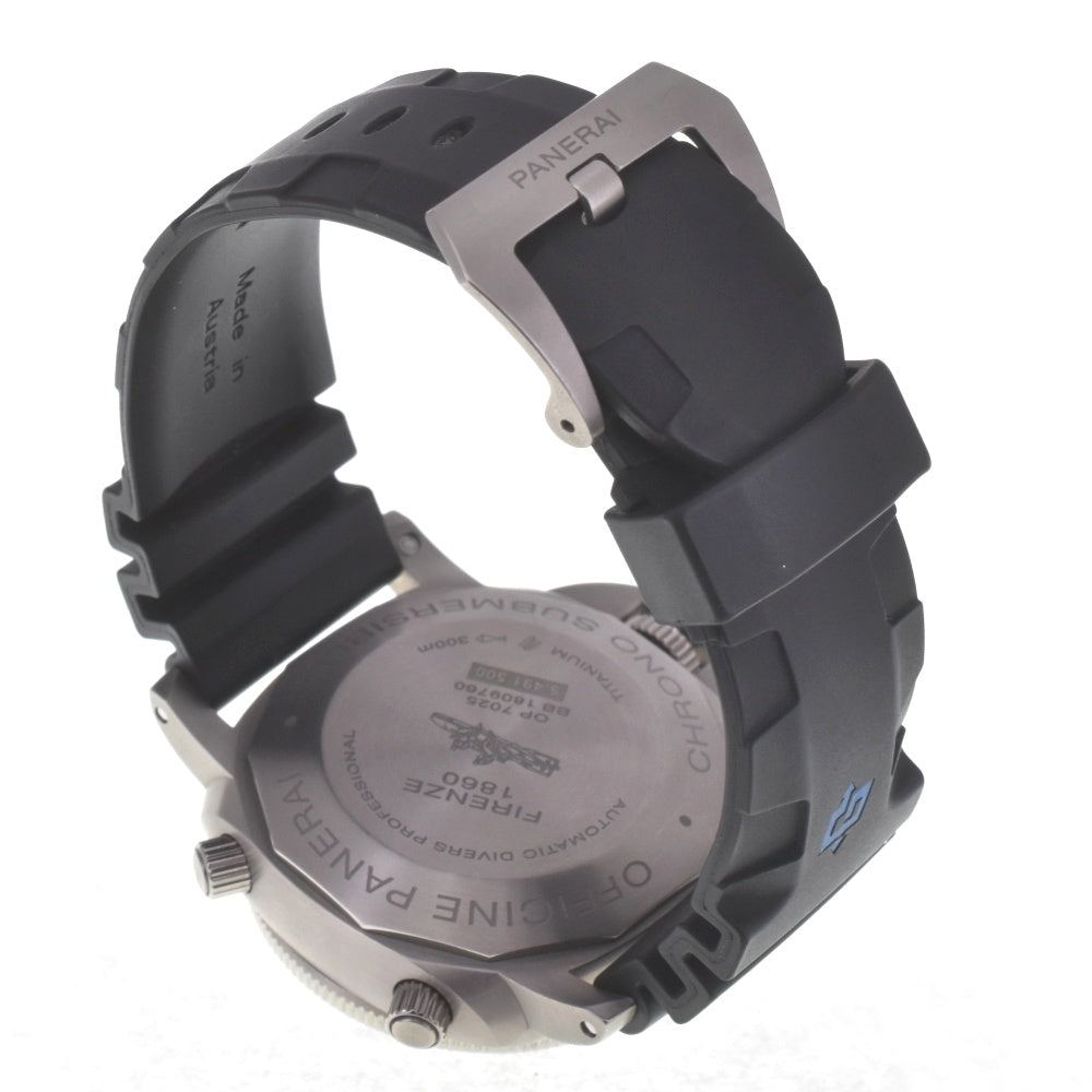 PANERAI Luminor Submersible 1950 PAM00615 Flyback chronograph black Dial Automatic Men's
 Watch C#142033